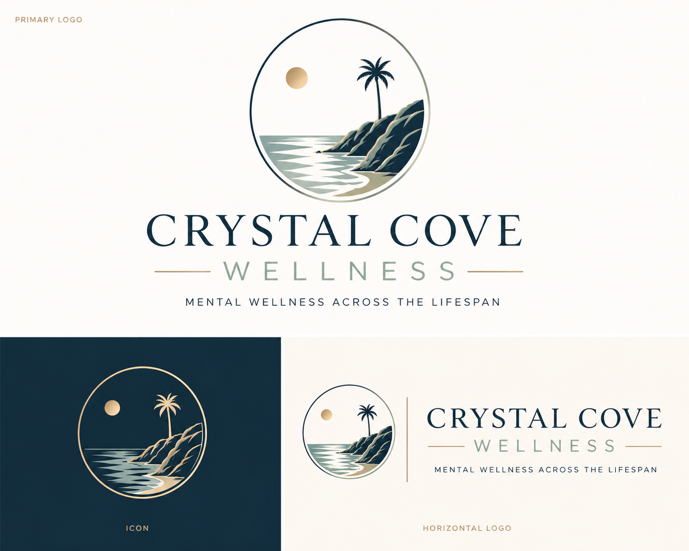 Crystal Cove Wellness logo